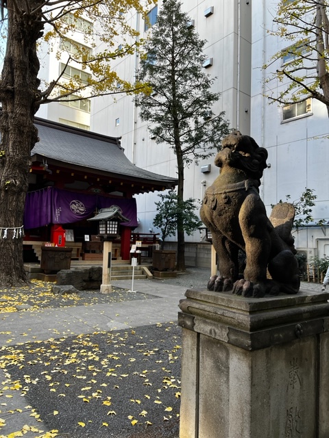 日本橋日枝神社狛犬２