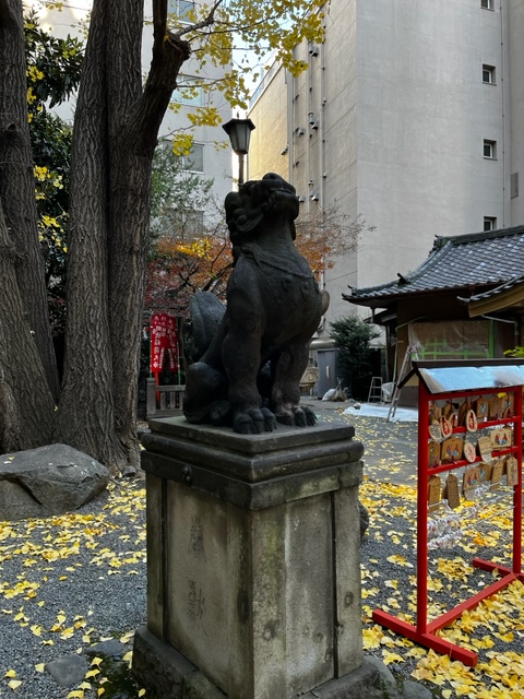 日本橋日枝神社狛犬１