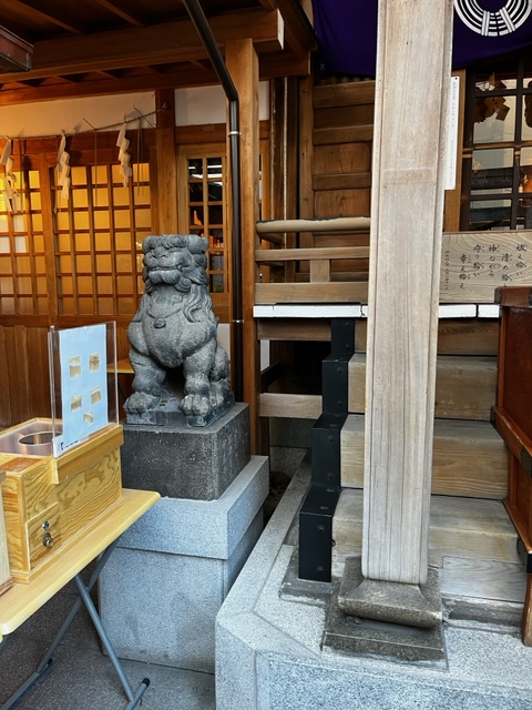 小網神社狛犬2